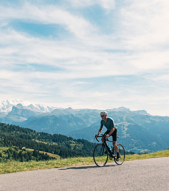 From Beaune to Megève, following the trail of a professional cyclist