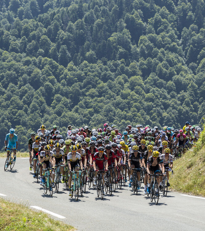 Tour de France in an exceptional way