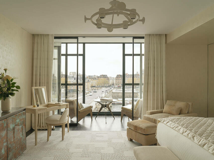 Balcony Deluxe Room  Cheval Blanc Paris Hotel